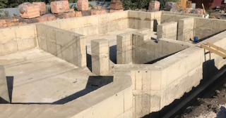 Фундамент с цокольным этажом под ключ заказать в Карталах - фундамент цокольный этаж под ключ цена от 7289 руб за м2